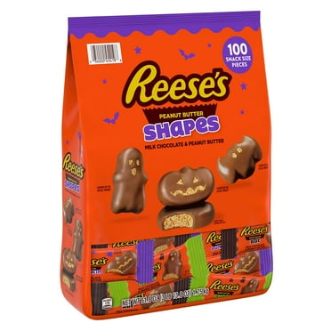 REESE'S Chocolate Peanut Butter Candy Dipped Graham Bears, 24 oz