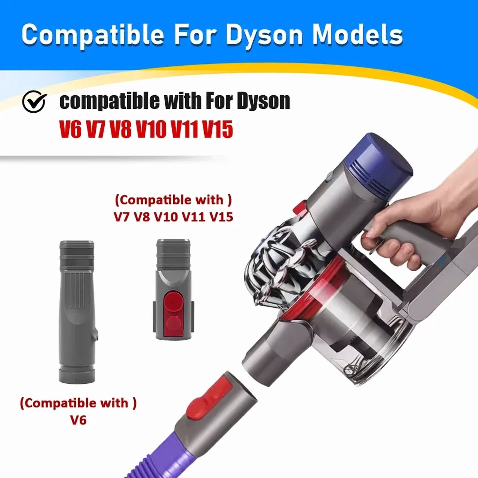 Dryer Vent Cleaner Kit For Dy*son V7 V8 V11 V15 Vacuum For Dy*son V10 Accessory Hose Attachment Lint Remover Flexible Crevice Tool