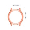 thumbnail image 2 of facefd Watch Cover Wrist Smart Watch Case Sport Protector, Transparent Orange, Replacement for Vivoactive 4/Garmin Active, 2 of 4