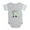 Heather Gray, variant on CafePress - Ghostie - Cute Infant Baby Football Bodysuit