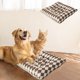 thumbnail image 4 of Striped Diamond Plush Geometric Cushion Student Seat Cushion Home Reclining Chair Restaurant Chair Strapable Bottom Cushion Deals Of The Day Clearance, 4 of 9