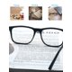 thumbnail image 5 of Gafas de lectura OLOMEE de gran tamaño, cuadradas, 2,00, negras, paquete de 4, 5 of 7