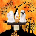 thumbnail image 4 of Luz de noche parpadeante de fogata fantasma 2024: luz de noche de fogata con fantasmas asando s'mores, luz de noche de malvavisco de fuego espeluznante 3D, decoración divertida de Halloween, luces de, 4 of 8