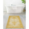 thumbnail image 6 of Unique Loom Bromley Collection Area Rug - Midnight (2' x 13' 1" Runner Yellow/Ivory), 6 of 6