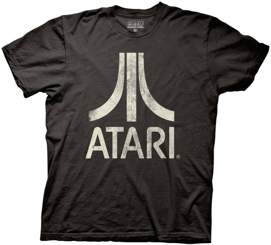 Atari Toddler T-Shirt Retro Colors Logo Charcoal Tee