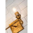 thumbnail image 7 of Bowery Hill 2-light Flame-shaped Bath Vanity Light in Distressed Gold, 7 of 7