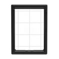 thumbnail image 2 of Hakuna Pets Black Essential Large Pet Door for Screens, Doors & Walls up to 2.17" thick, up to 100 lbs, 2 of 8