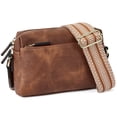 thumbnail image 1 of Bolso para teléfono móvil para hombro, bolso cruzado de piel sintética para mujer con correa ancha, bolso de hombro pequeño para mujer, bolso de hombro para teléfono móvil con bolsillo con, 1 of 5
