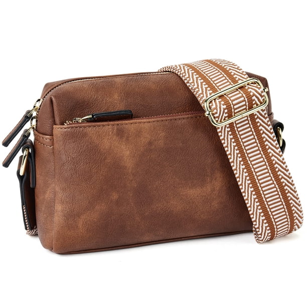 Bolso para teléfono móvil para hombro, bolso cruzado de piel sintética para mujer con correa ancha, bolso de hombro pequeño para mujer, bolso de hombro para teléfono móvil con bolsillo con