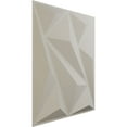thumbnail image 2 of 19 5/8"W x 19 5/8"H Marquise EnduraWall Decorative 3D Wall Panel, UltraCover Satin Blossom White (Covers 2.67 Sq. Ft.), 2 of 6