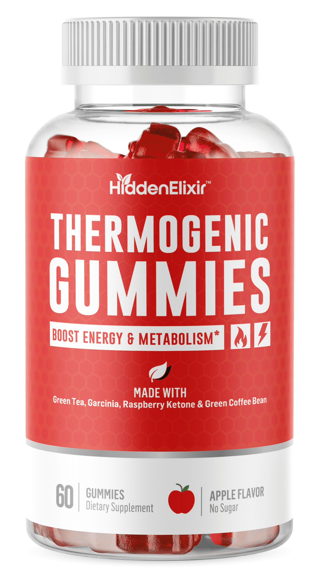 Thermogenic Fat Burner Weight Loss Gummies Sugar Free Keto Gummies