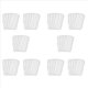 thumbnail image 1 of Paquete de 40 Almohadillas de Repuesto para Mopa de Vapor para S3101 S3202 S3250 Almohadilla de Limpieza Lavable, Almohadilla de Vapor para Suelos Duros, 1 of 6