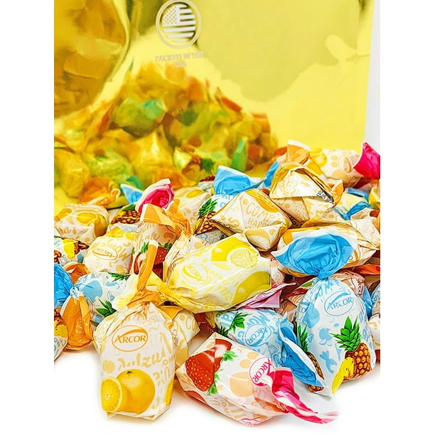 Arcor Assorted Filled Fruit Bonbons Bulk Hard Candy Assorted Fruit Candies 5 Pounds Walmart Com