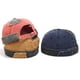 thumbnail image 5 of Xiao Hua Gorro de estibador desgastado con parche para hombre, estilo hip hop (azul marino), 5 of 5