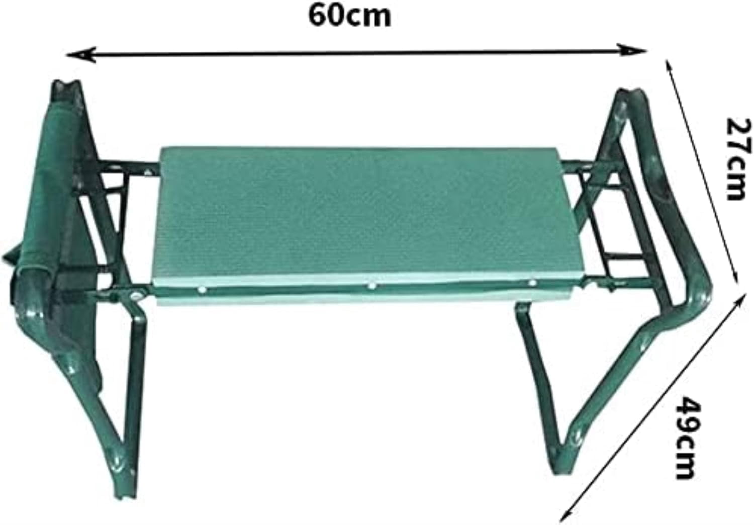 Garden Kneeler and Seat Heavy Duty Portable Folding Outdoor Lawn Patio Comfortable Soft Foam Kneeling Pad and Bench Seat Chair Stool Gardening Hand Tools