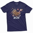 thumbnail image 5 of Thanksgiving funny shirt turkey running t-shirt run funny Thanksgiving dinner tee shirt (XX-Large Military Green), 5 of 7