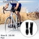thumbnail image 2 of Calcetines de ciclismo únicos, impermeables, transpirables, anti-fricción, gris negro, tamaño S (35-38), 1 par, 2 of 7