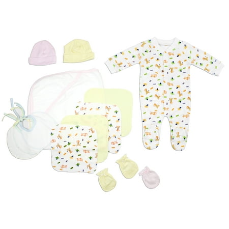 Bambini Newborn Baby Shower Layette Gift Set 13pc (Baby Girls)