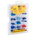 thumbnail image 2 of Scotch 3734 Assorted Electrical Connector Kit, Red/Blue/Yellow Quick Wire Connector 79 Piece Pack, 2 of 4