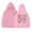 Pink, variant on Girl's Graphic Hoodie Long Sleeve Hooded Sweatshirt Printed Cute Clothes Sweatshirt Tops Size 3-4T ,Pink
