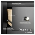 thumbnail image 3 of Prepac Sonoma Black Condo Sized 6 Drawer Double Dresser, 3 of 13