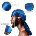 thumbnail image 4 of Phogary 6 Pack Outdoor Silky Durag for Men Durags Hats for Men Silky Velvet Durag Hats for Women, 4 of 8