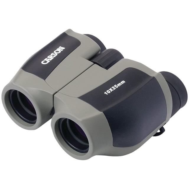 Binoculares Carson ScoutPlus de 10 x 25 mm, compactos y ligeros