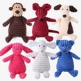 thumbnail image 2 of Mascota perro peluche Animal masticar juguete resistente al desgaste Squeak lindo oso zorro juguetes para perro cachorro peluche juguetes interactivos suministros Tan Jianjun unisex, 2 of 2