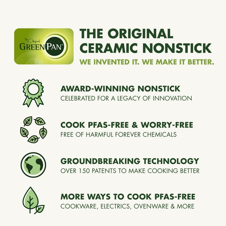 GreenPan Essence 5-Quart Ceramic Nonstick Saute Pan photo 7