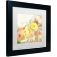 thumbnail image 2 of Trademark Fine Art "Yellow Path" Canvas Art by Sheila Golden, White Matte, Black Frame, 2 of 4