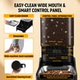 thumbnail image 6 of Marchul 7L Timed Automatic Cat Feeder with 8L Water Dispenser, Stainless Bowl & Patented Anti-Splash Faucet, 96 Portions 6 Meals Daily for Multi Dogs & Cats, 6 of 8