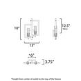 thumbnail image 4 of Maxim Lighting - Two Light Wall Sconce - Wall Sconce - Flambeau-Two Light Wall, 4 of 5