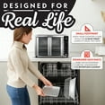 thumbnail image 6 of Gourmia 6-Slice French Door Air Fryer Toaster Oven — Digital Convection with 17 Presets, 6 of 10