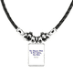 thumbnail image 1 of el mayor riesgo es no tomar ningun riesgo collar a mano colgante de cuerda de cuero Unbranded M, 1 of 3