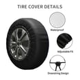 thumbnail image 4 of Kll Beautiful New Year 2024 Tire Cover,Universal Wheel Tire Cover For Trailer, Rv, Suv, Truck,Camper And Many Vehicle,(16 Inch), 4 of 7