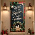 thumbnail image 4 of Decorative Design Jesus Christmas Holiday Banner Religious Nativity Scene for Holiday Celebration Festive Decoration Indoor Display, 4 of 9