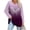 Purple, variant on Njagoc3 Plus Size Shirts for Women Butterfly Graphic Print Shirts Long Sleeve Shirts Crew Neck Loose Fit Blouses Fall Clothes
