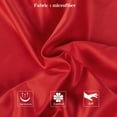 thumbnail image 3 of Silk Satin Pillowcase for Hair Skin Pillow Cases Set of 2 Zipper Pillow Covers, 3 of 11