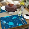 thumbnail image 5 of Highland Home "Ocean Discovery" Child 4-Pack Reversible Easy Care Plastic Placemats, 5 of 7