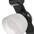 thumbnail image 3 of Benjara BM223667 12W Integrated LED Track Fixture with Polycarbonate Head, Black & White, 3 of 5