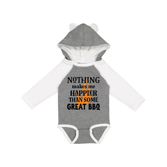 Inktastic Barbecue Lover Funny Bbq Boys or Girls Long Sleeve Baby Bodysuit