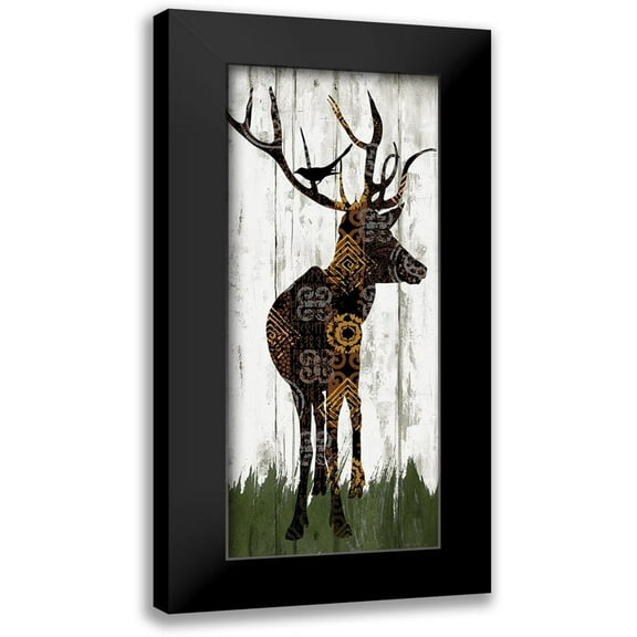 Knutsen, Conrad 8x14 Black Modern Framed Museum Art Print Titled - Country Boho I