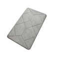 thumbnail image 1 of Memory Cotton Absorbent Floor Mat Bathroom Bathroom Mat Rug Soft Carpets for Bathroom Shower Western Non Slip Washable Bath Decorations for Bathroom for Bathroom Floor, Bathtub and Shower, 16x24 Inch, 1 of 4
