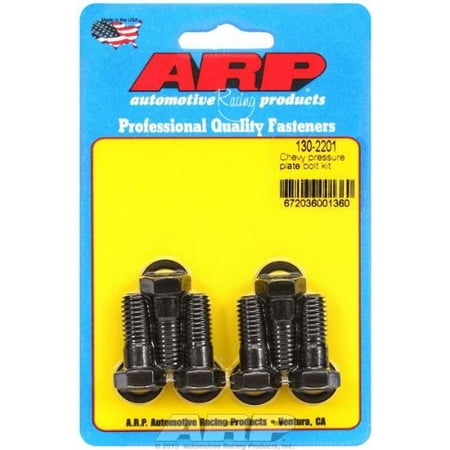 Pressure Bolt - ARP INC. 130-2201 CHEVY PRESSURE PLATE BOLT KIT