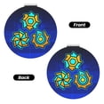 thumbnail image 2 of Saiise Geometry Dash Print Compact Mirror,Travel Makeup Mirror,Mini Mirror for Purse,Handbag,2.6 inch Small Folding Portable Handheld Mirror, 2 of 9