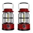 thumbnail image 2 of Portable Solar Powered Lantern with USB Charger, 3 Power Supply Modes, Collapsible, 2 of 9