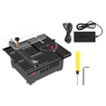thumbnail image 1 of 24V 100W Table Saw Desktop Electric Saw Cutter Speed Angle Liftable Blade Cutter for Wood Plastic Adjustable Unadjustable, 1 of 6