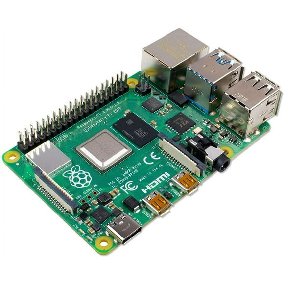 Raspberry SC15184 Pi 4 Model B 2019 Quad Core 64 Bit WiFi Bluetooth (2GB)