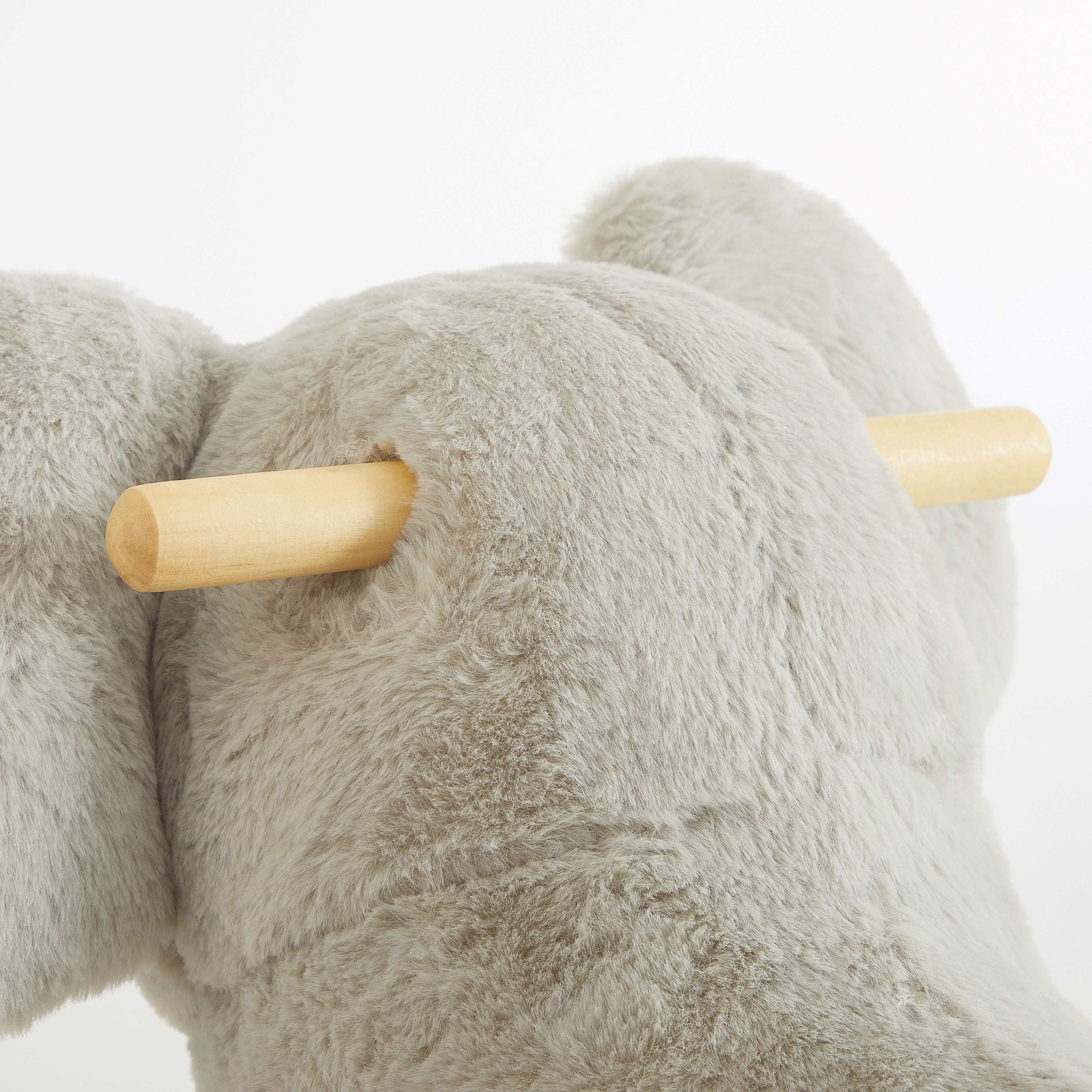 Little Nest Toddler Elephant Plush Rocker Chair