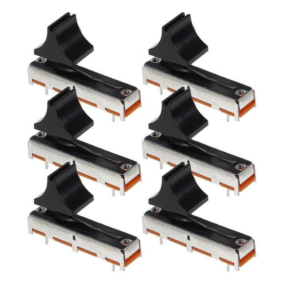 icolorfuled 6pcs Electronic Potentiometer Single Linear Potentiometers Replacement Slide Potentiometers